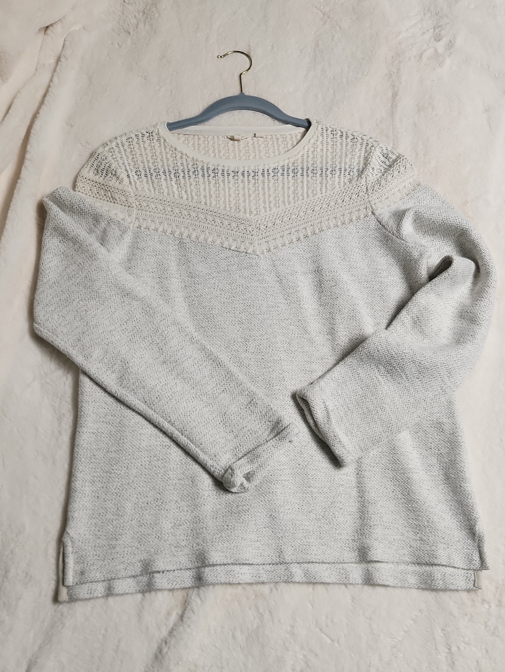 Fat Face Clothing Sweater With Lace Detail